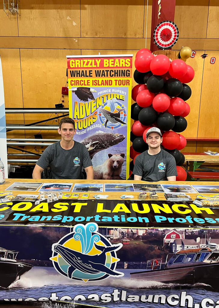 West Coast Launch expo table